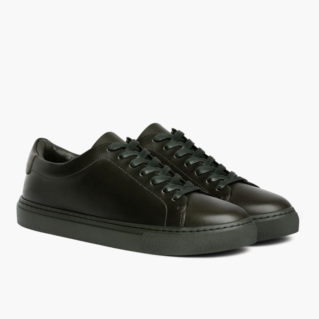 Encore Forest 真皮休闲板鞋运动鞋 男士 in Classic Full-Grain Leather - 侧面轮廓视角 | 官方商城选购