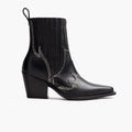 Icon 经典黑 真皮工装靴马丁靴 女士