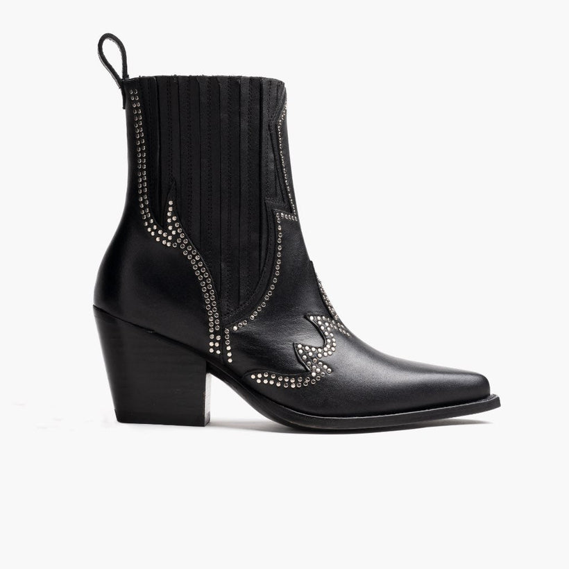 Icon 黑色 Leather Boots 女士