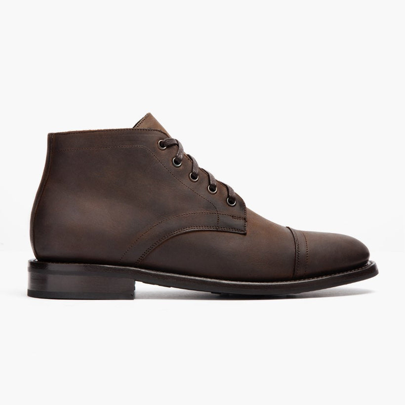 Cadet Tobacco Leather Boots 男士