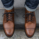 Top-Down Perspective Showing Lacing System & Tongue Craftsmanship