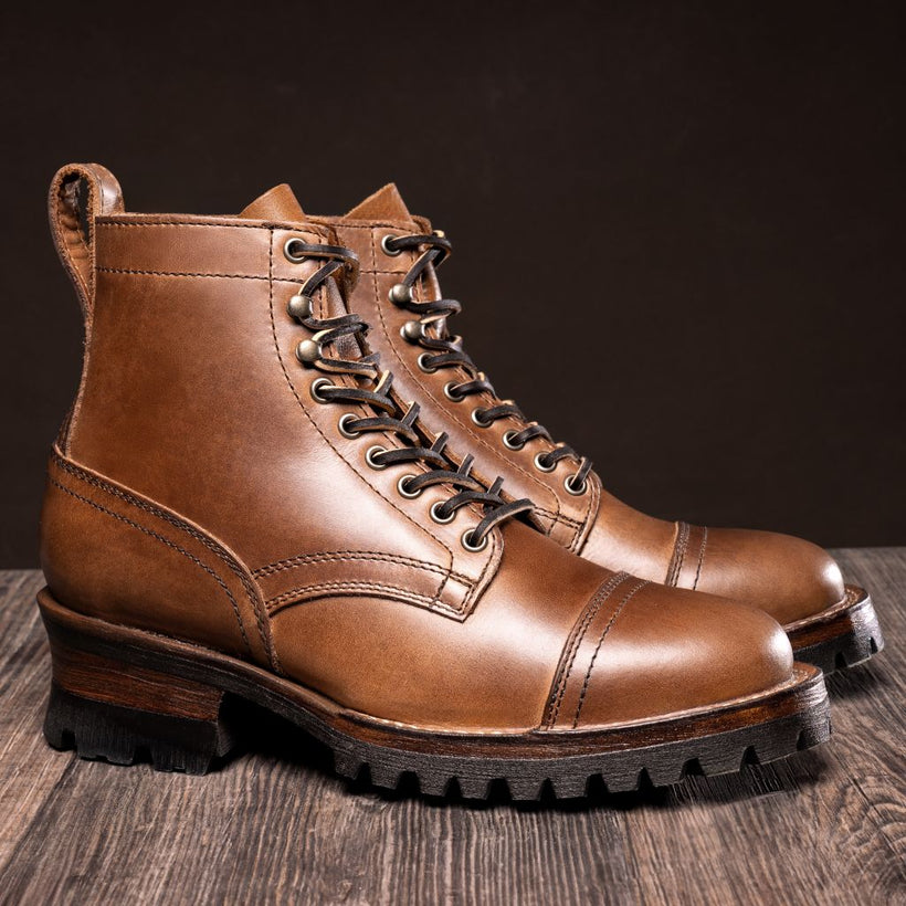 Challenger Sesame Double Shot Leather Boots 男士