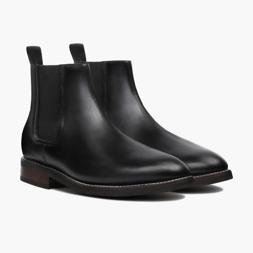 Duke 黑色 Leather Boots 男士