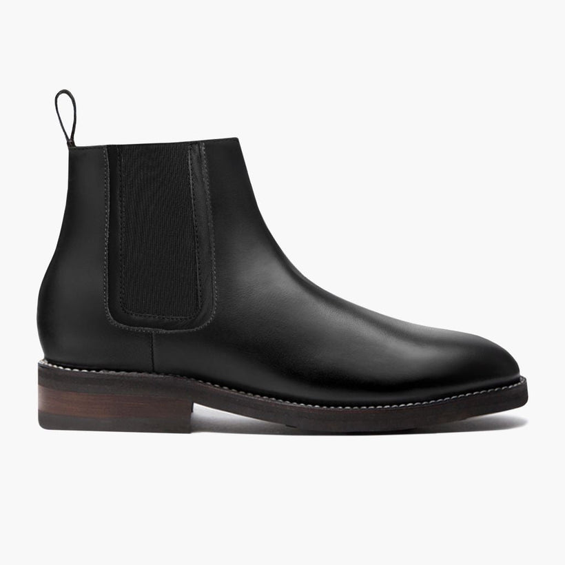 Duke 黑色 Leather Boots 男士