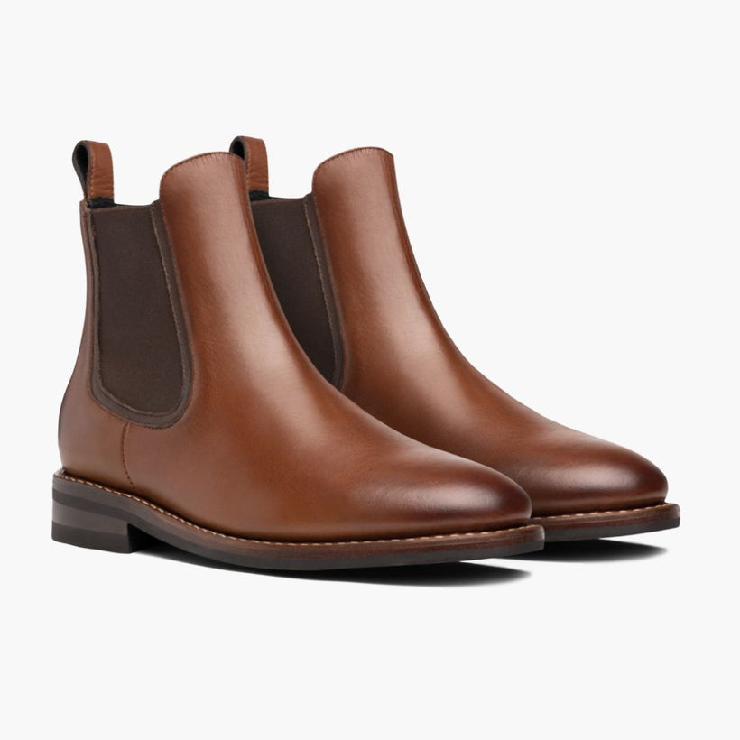 Duke Brandy Leather Boots 男士