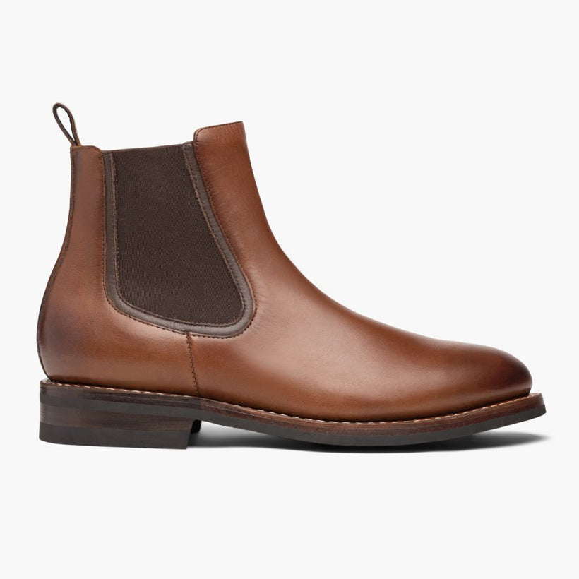 Duke Brandy Leather Boots 男士