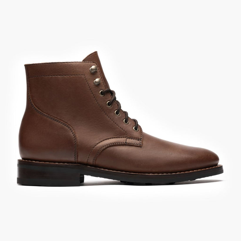President Whiskey Leather Boots 男士