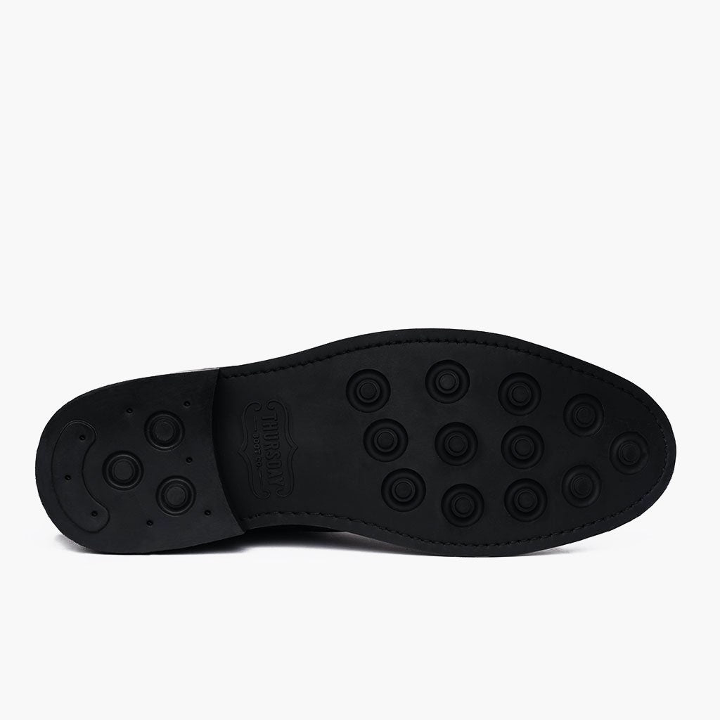 High-Traction Rubber Outsole & Lug Tread Pattern on Scout Ash 真皮工装靴马丁靴 男士 For Men