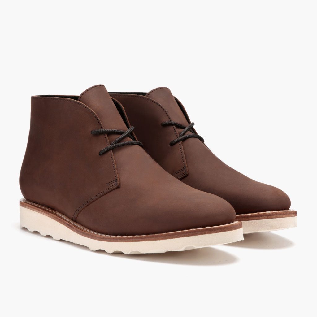 Scout Arizona Adobe 真皮工装靴马丁靴 男士 For Men in Classic Full-Grain Leather - 侧面轮廓视角 | 官方商城选购