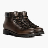 Commander Jasper Leather Boots in Classic Full-Grain Leather - Lateral Side Profile View | Buy Online