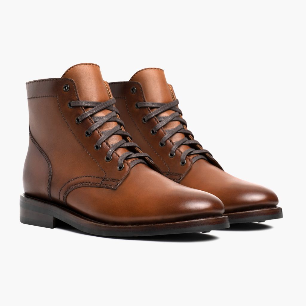 President Brandy 真皮工装靴马丁靴 男士 For Men in Classic Full-Grain Leather - 侧面轮廓视角 | 官方商城选购
