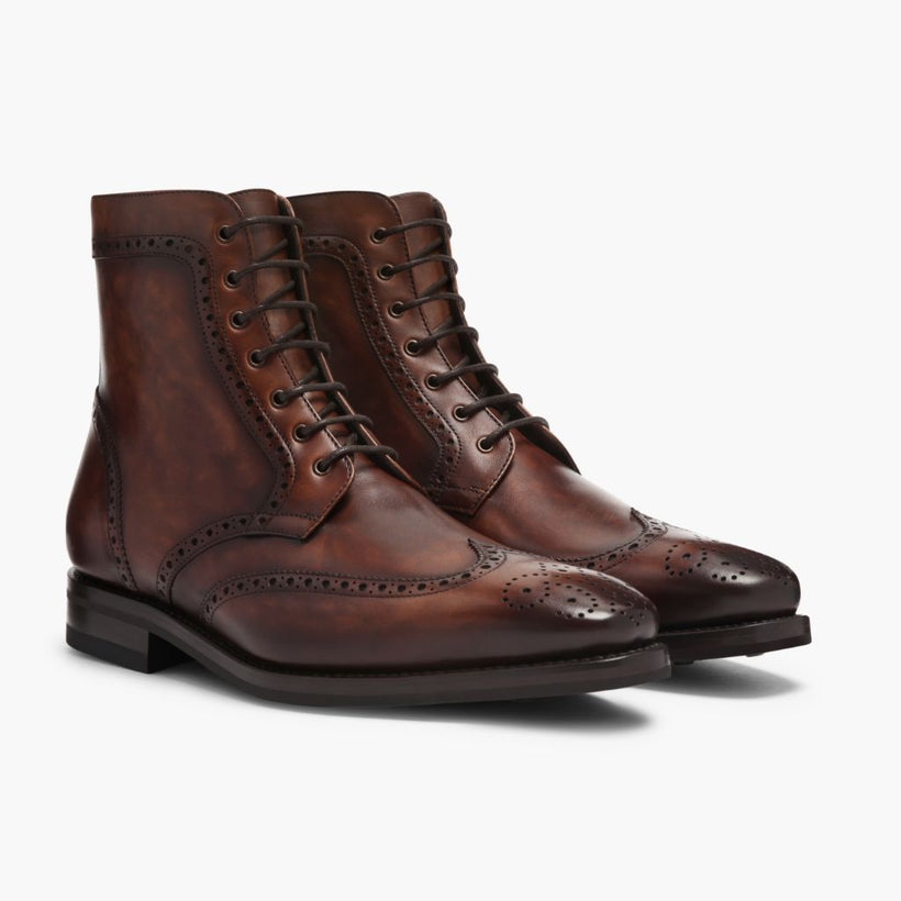 Wingtip Color #77 Leather Boots 男士