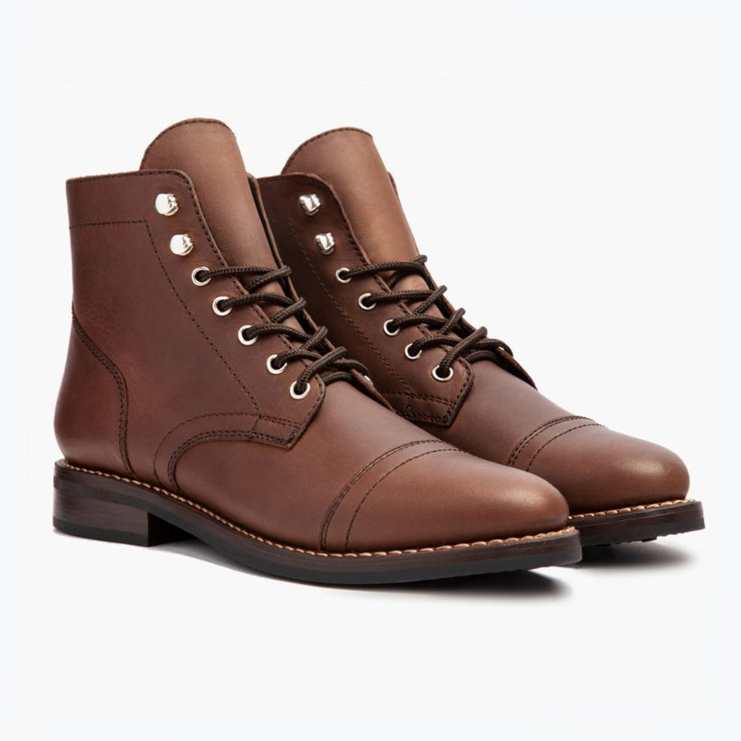 Captain Whiskey Leather Boots 女士
