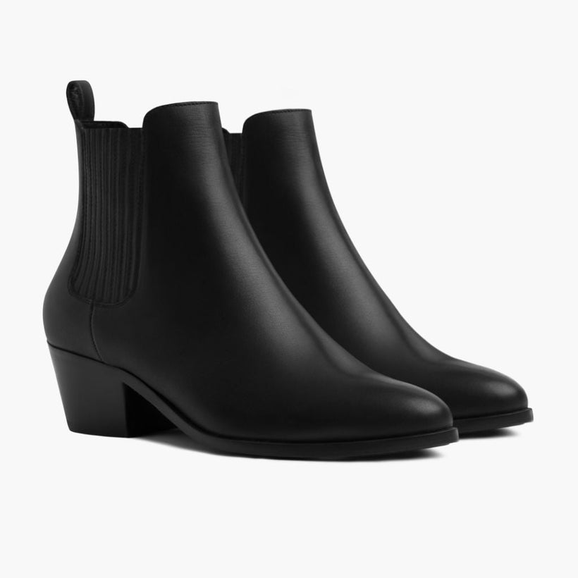 Dreamer Bootie 黑色 Leather Boots 女士