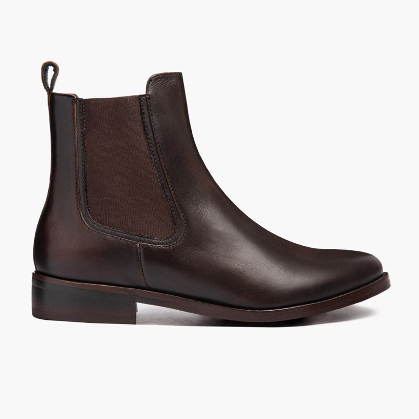 Duchess 黑色 Coffee Leather Boots 女士