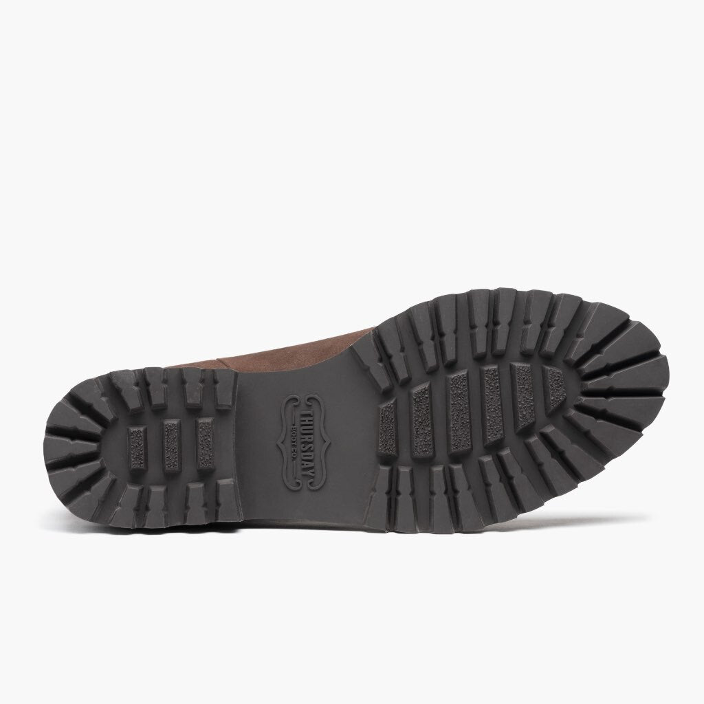 High-Traction Rubber Outsole & Lug Tread Pattern on Legend Truffle 真皮工装靴马丁靴 女士