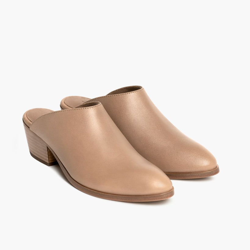 Breeze Milk Coffee Leather Boots 女士