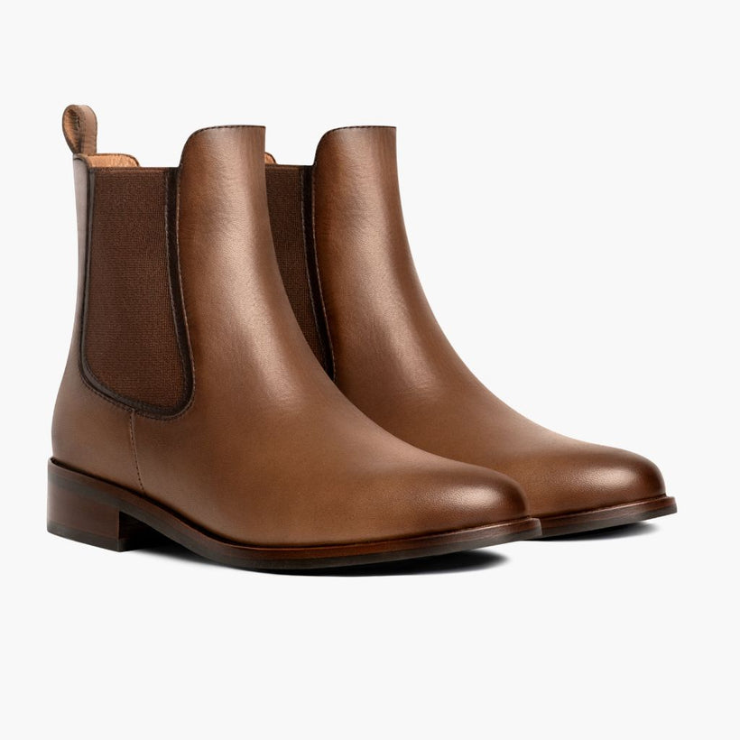 Duchess Amber Wheat Leather Boots 女士