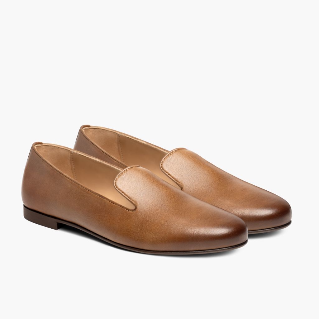 Eden Ginger 真皮工装靴马丁靴 女士 in Classic Full-Grain Leather - 侧面轮廓视角 | 官方商城选购