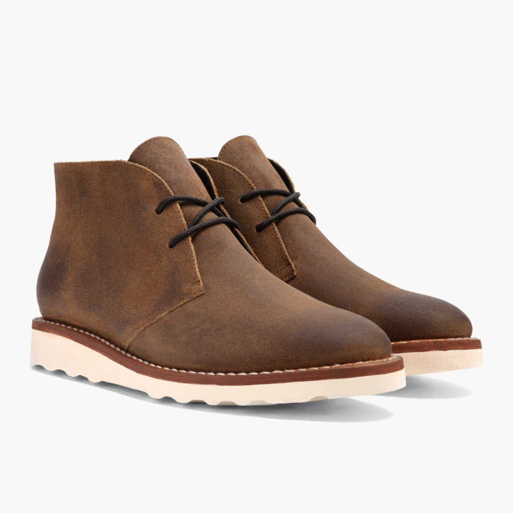 Scout Safari 真皮工装靴马丁靴 男士 For Men in Classic Full-Grain Leather - 侧面轮廓视角 | 官方商城选购