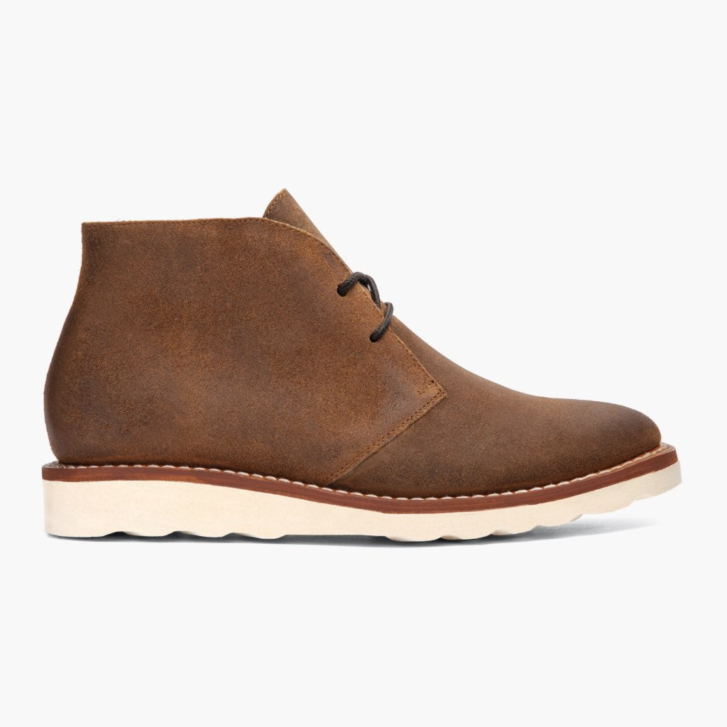 Classic Full-Grain leather Boots - 固特异沿条缝制工艺与鞋头细节