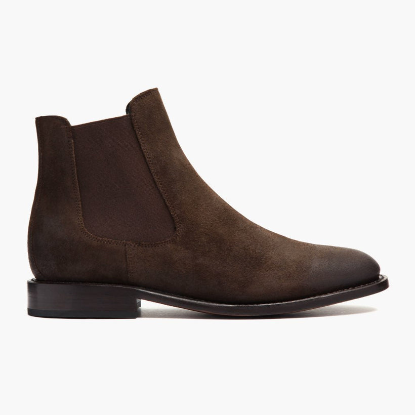 Cavalier Dark 棕色 Leather Boots 男士