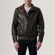 Alfred 真皮飞行员夹克 男士 – alternate product view 4