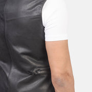 
内衬展示 Showing Quilted Polyester Lining & 内部双侧实用暗袋