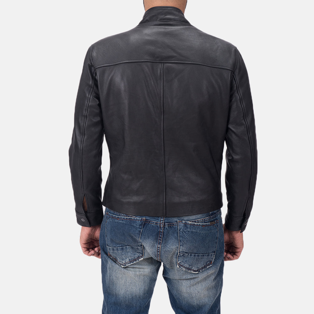 Authentic Calfskin Matte with Matte Finish Grain Texture &amp; Heavy-Duty Seam Stitching Detail