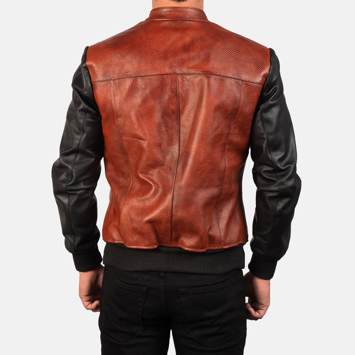Avan 真皮飞行员夹克 男士 – alternate product view 5