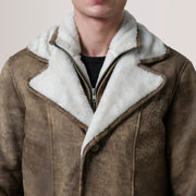 
内衬展示 Showing Fully Faux Fur Lined & 内部双侧实用暗袋