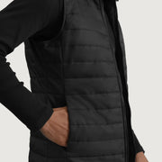 
内衬展示 Showing Quilted Viscose Lining & 内部双侧实用暗袋