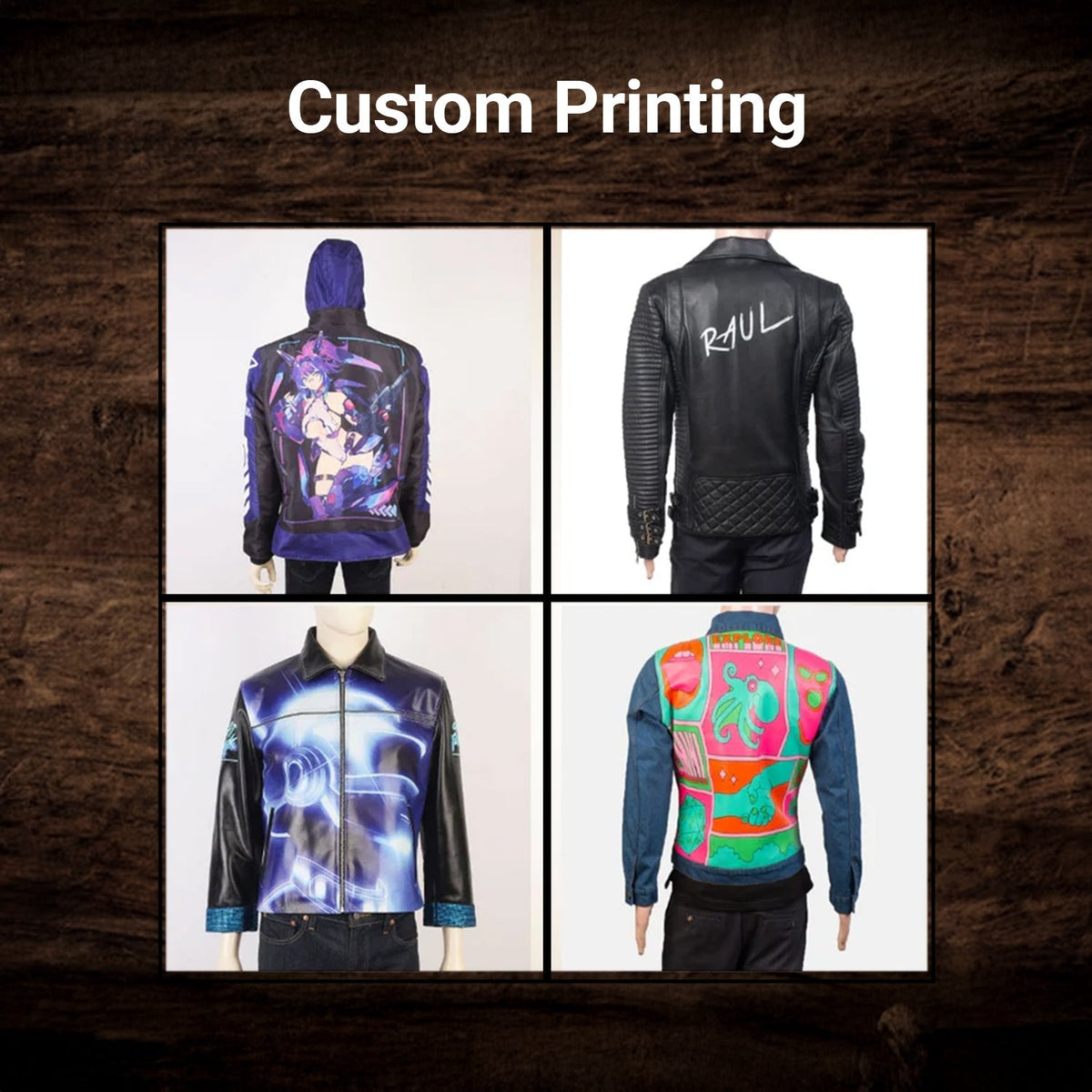 Design Your Own 真皮夹克 女士 – alternate product view 9