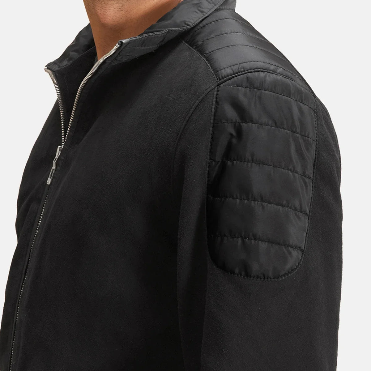 
内衬展示 Showing Quilted Viscose Lining & 内部双侧实用暗袋
