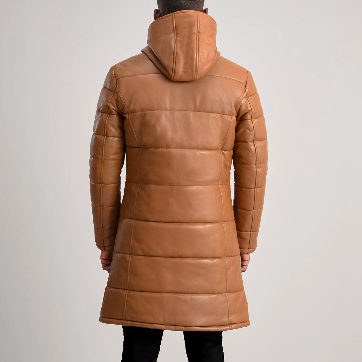 
Floyd 真皮大衣 浅棕褐色 Puffer 真皮夹克 男士 – alternate product view 5