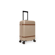 Hand Luggage Suitcase Zuna 女士 in Classic 100% Full-Grain Leather - Front Profile View &amp; Tailored Silhouette | Buy Online