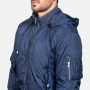 
内衬展示 Showing Quilted Viscose Lining & 内部双侧实用暗袋