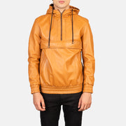 Kenton Hooded 真皮夹克 男士 – alternate product view 1