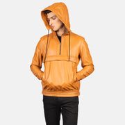 Kenton Hooded 真皮夹克 男士 – alternate product view 4