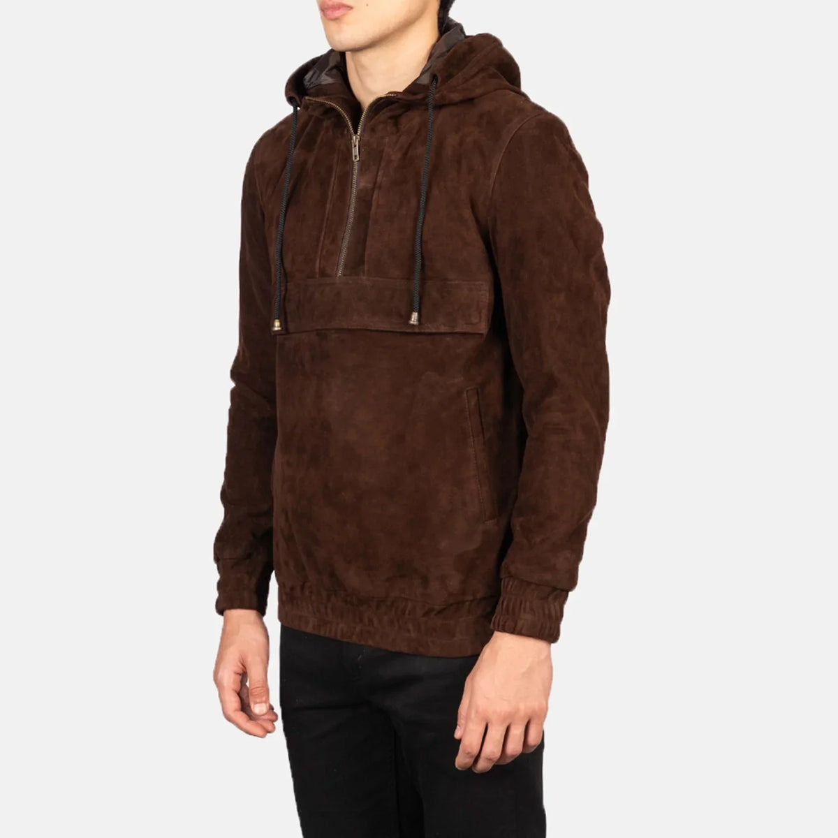 Kenton Hooded 真皮夹克 男士 – alternate product view 2