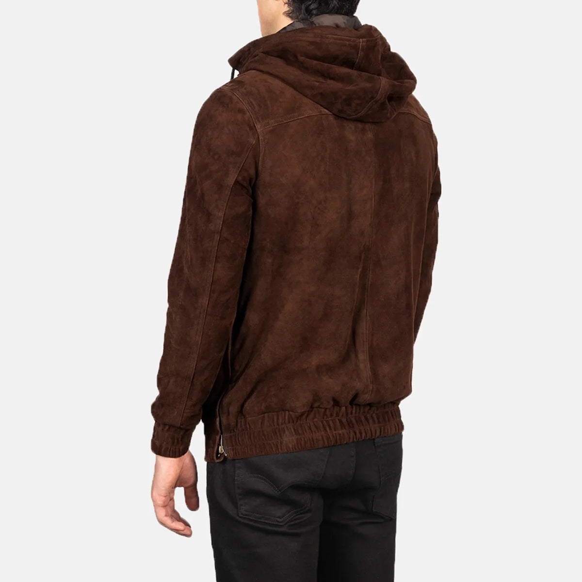 Kenton Hooded 真皮夹克 男士 – alternate product view 5