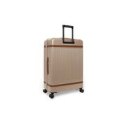 Tailored Rib Cuffs &amp; Hem Craftsmanship Construction Detail on Large Suitcase Zuna 女士