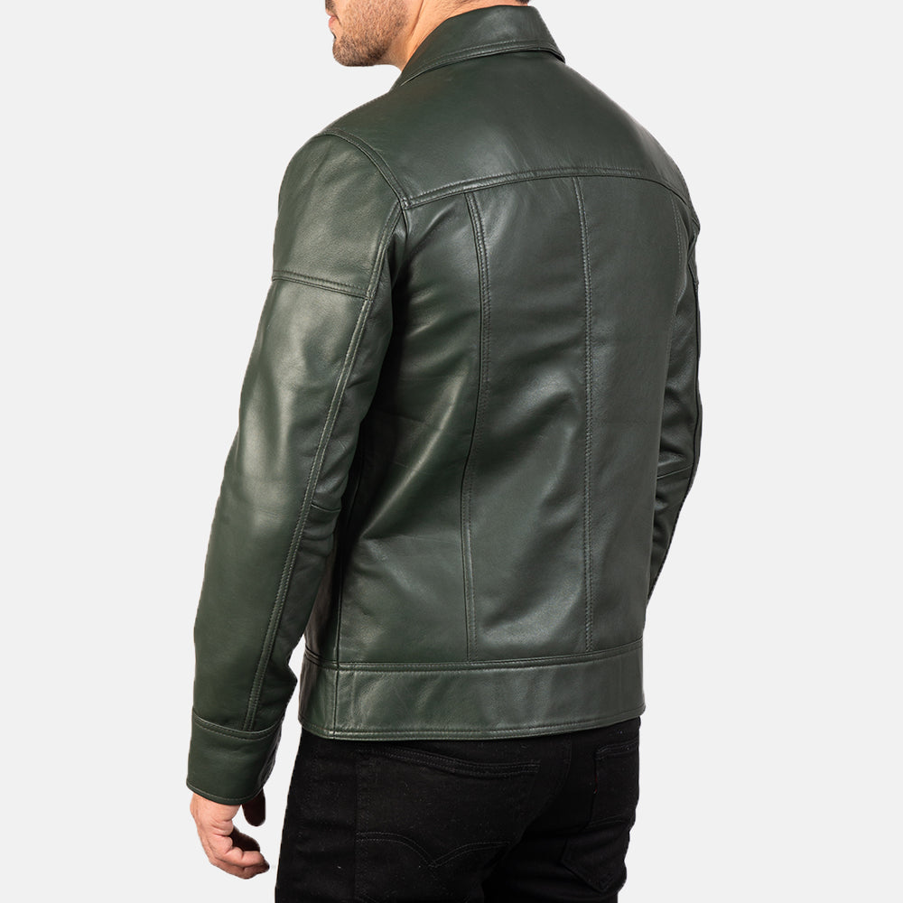 Lavendard 真皮机车夹克 男士 – alternate product view 6