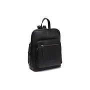Floran Full-Grain Leather Backpack 女士 in Classic 100% Full-Grain Leather - Full Exterior Front Profile View | Buy Online
