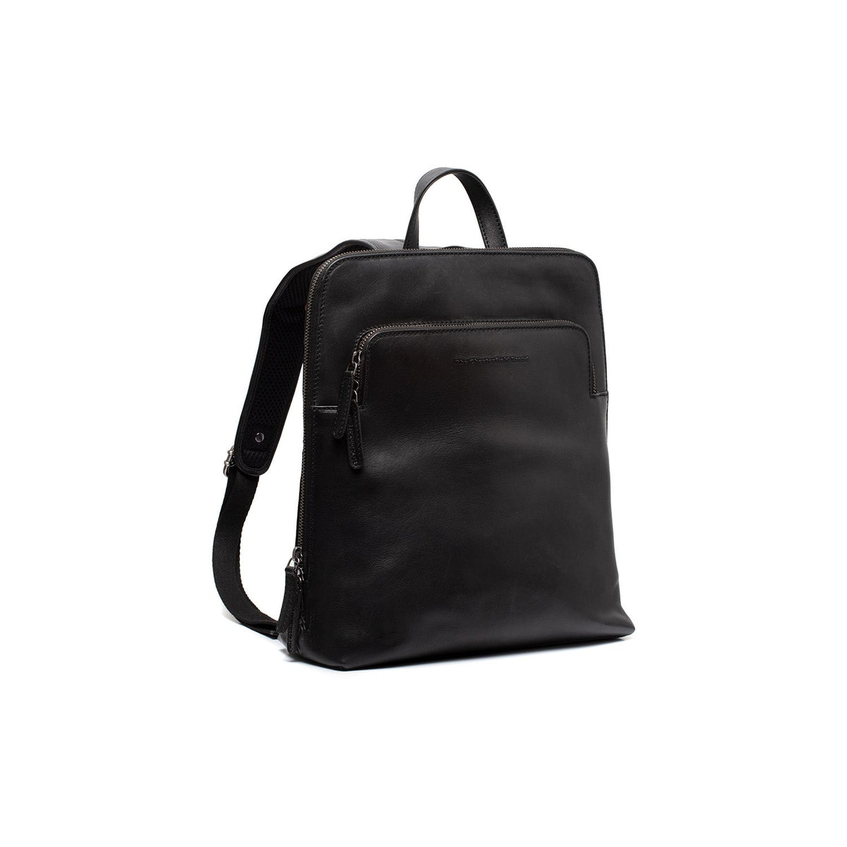 Fornella Full-Grain Leather Backpack 女士 in Classic 100% Full-Grain Leather - Full Exterior Front Profile View | Buy Online