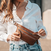 Toronto Full-Grain Leather Belt Bag 女士 – alternate product view 2
