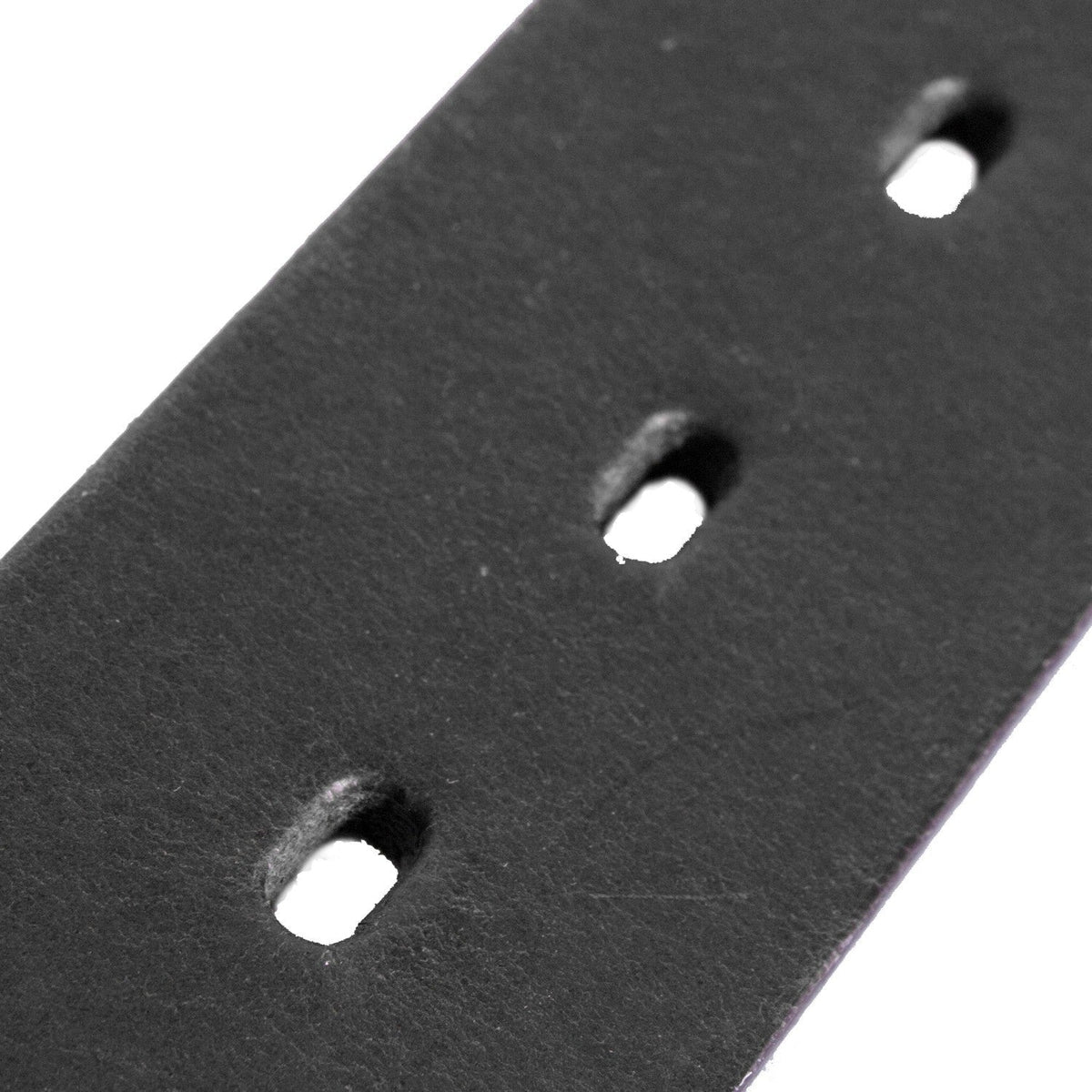 Solid Antique Brass Hardware &amp; Heavy-Duty Dual Zipper Detail on Brandon Full-Grain Leather Belt 男士