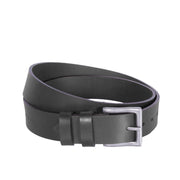 Brandon Full-Grain Leather Belt 男士 in Classic 100% Full-Grain Leather - Full Exterior Front Profile View | Buy Online