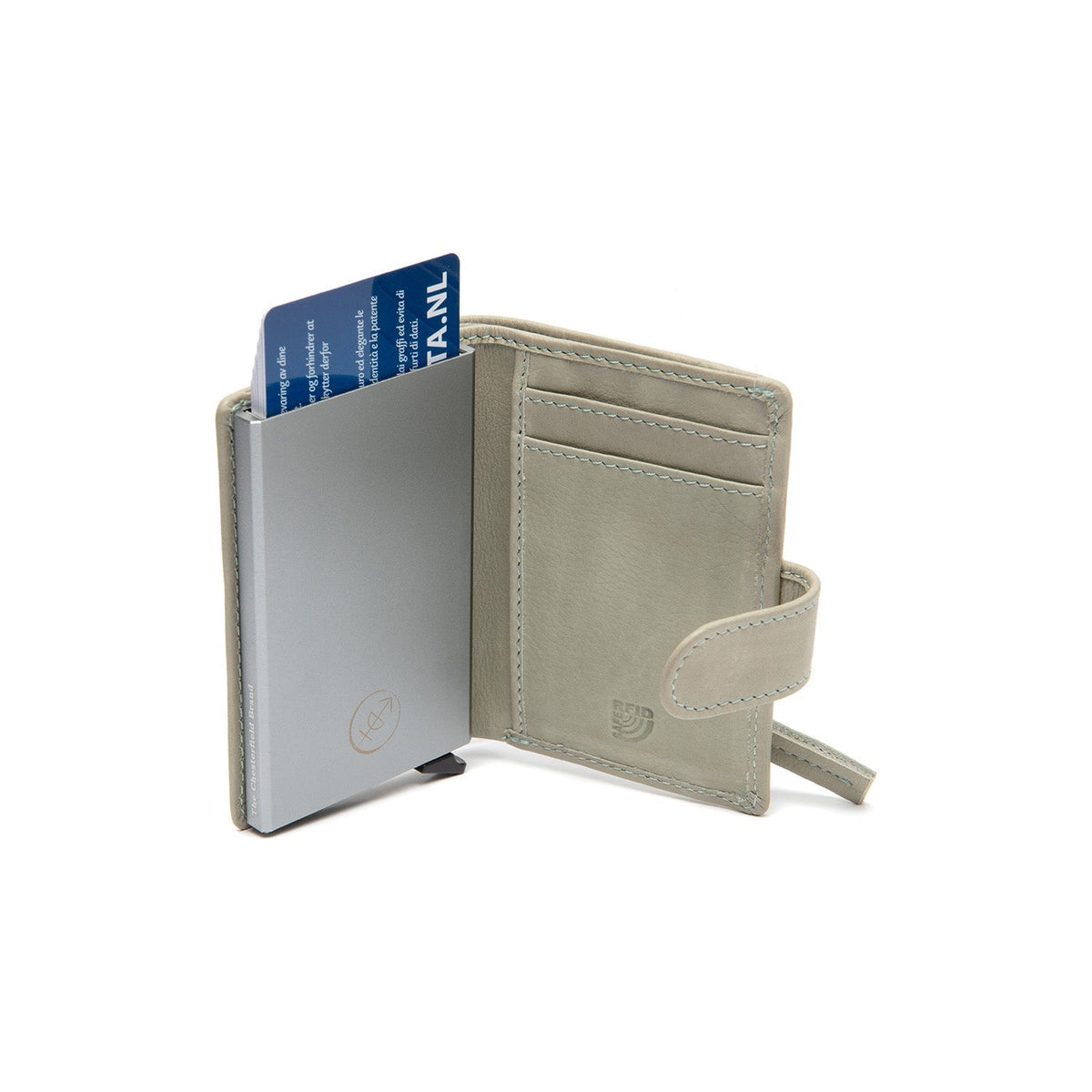 Kaunas Full-Grain Leather Card Holder 女士 – alternate product view 2