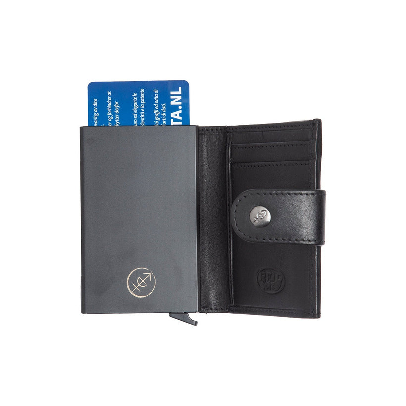 Lesina Full-Grain Leather Card Holder 女士